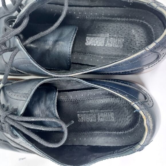 Stacy Adams Men’s 9.5 Black Leather Oxford Dress Shoes Lace Up Classic main image 7